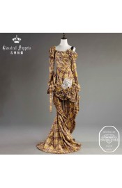 Classical Puppets Stripes and Checks-Punk Rose 2.0 Swarovski Edition Long OP, Short OP and Skirt Set(Limited Pre-Order/3 Colours/Full Payment Without Shipping)